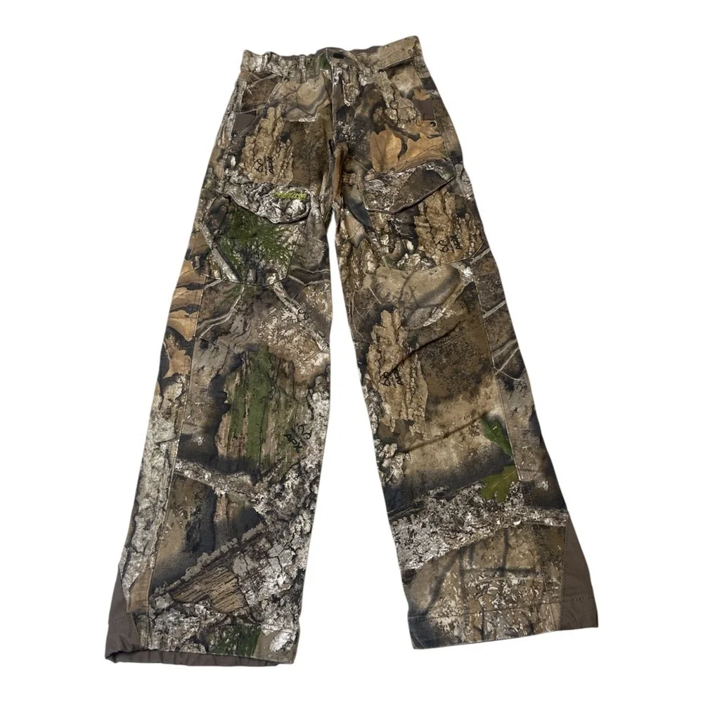 Magellan Outdoors Camo Realtree APX Hunting Camping Pants Boys Size Medium